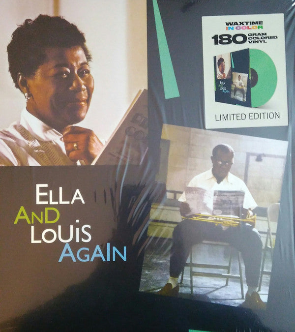 FITZGERALD,ELLA & LOUIS ARMSTRONG - ELLA & LOUIS AGAIN (LIMITED SOLID GREEN VINYL/180G/DMM)