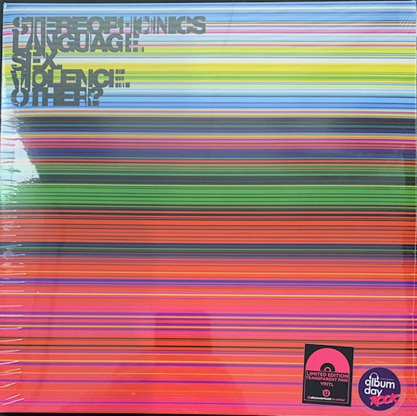STEREOPHONICS - LANGUAGE.SEX.VIOLENCE.OTHER? (PINK VINYL)