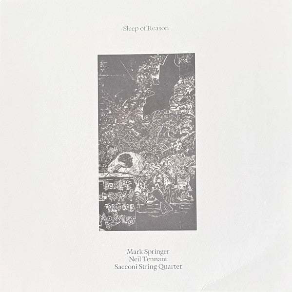 SPRINGER,MARK - SLEEP OF REASON (2LP)
