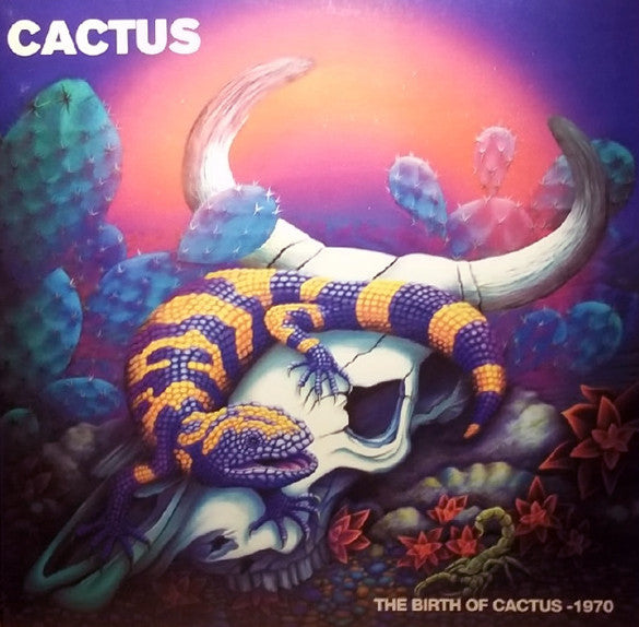 CACTUS - BIRTH OF CACTUS - 1970 (BLUE VINYL)