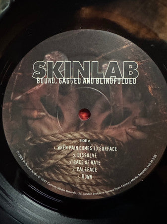 SKINLAB - BOUND, GAGGED & BLINDFOLDED (2LP/SPLATTER VINYL/LINER NOTES)