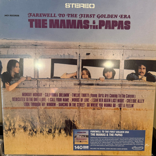 MAMAS & THE PAPAS - FAREWELL TO THE FIRST GOLDEN ERA