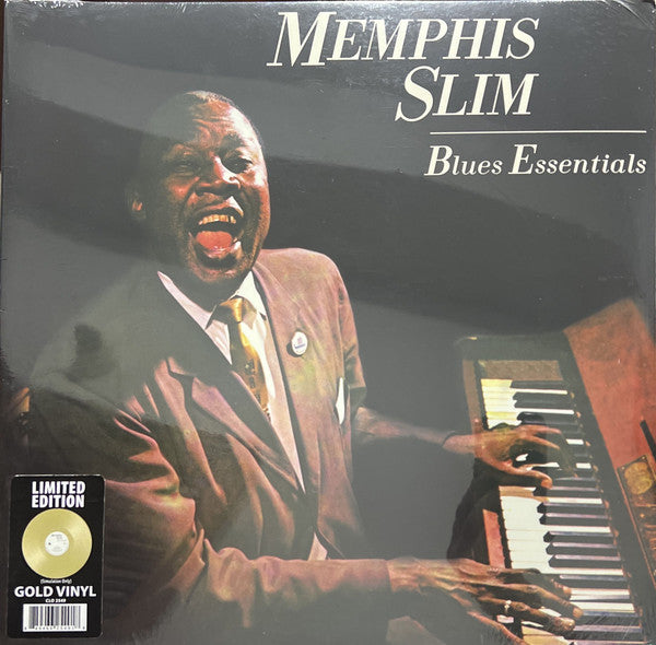 MEMPHIS SLIM - BLUES ESSENTIALS (GOLD VINYL)
