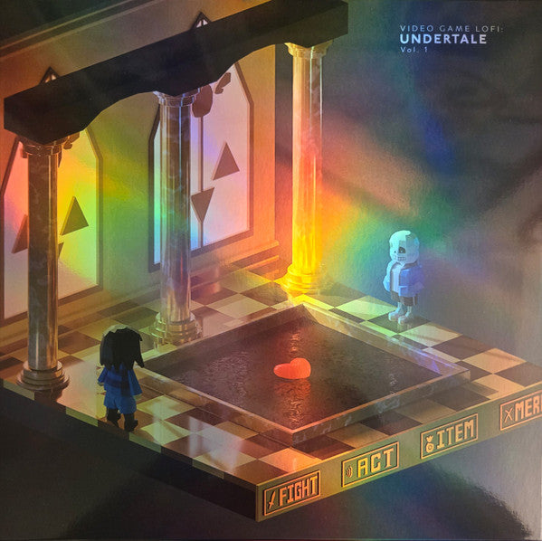 EMUNATOR & HOTLINE SEHWANI - VIDEO GAME LOFI: UNDERTALE VOL. 1 (METALLIC MARBLE VINYL)