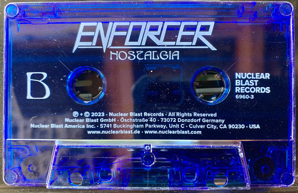 ENFORCER - NOSTALGIA (BLUE CASSETTE)