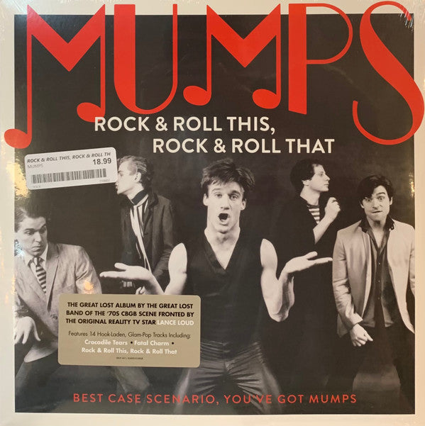 MUMPS - ROCK & ROLL THIS, ROCK & ROLL THAT: BEST CASE SCENARIO, YOU’VE GOT MUMPS