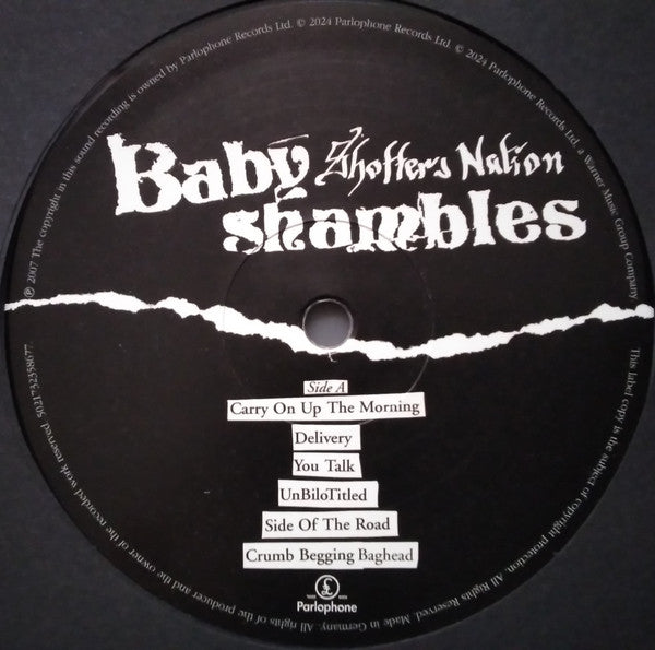 BABYSHAMBLES - SHOTTERS NATION (NATIONAL ALBUM DAY)