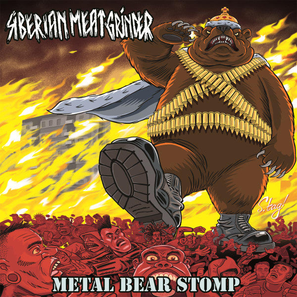 SIBERIAN MEAT GRINDER - METAL BEAR STOMP