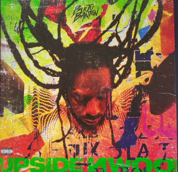 BANTON,BUJU - UPSIDE DOWN 2020 (2LP/RED/ORANGE/BLACK SPLATTER VINYL)