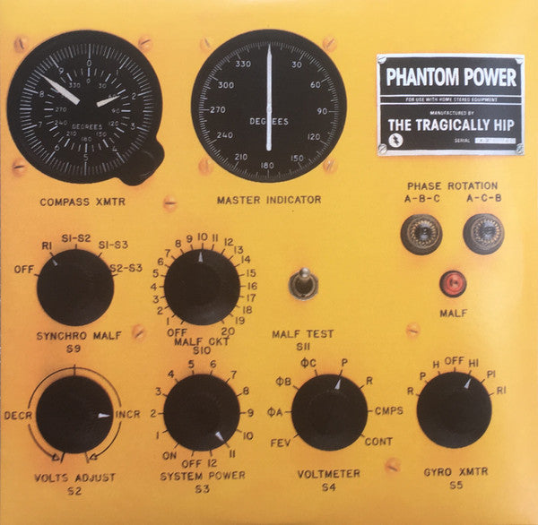 TRAGICALLY HIP - PHANTOM POWER (2LP)