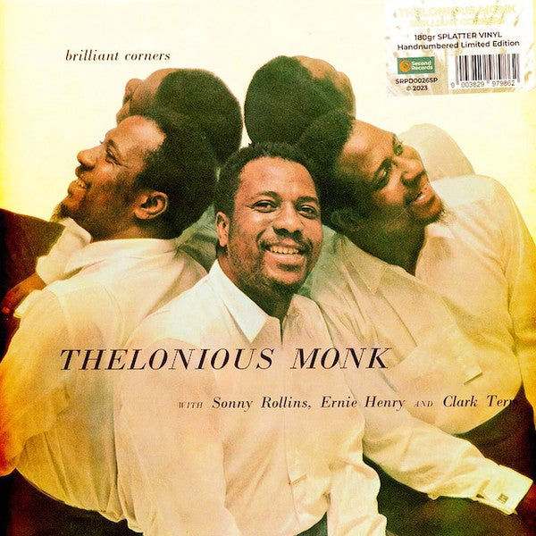 MONK,THELONIOUS - BRILLIANT CORNERS (WHITE/BLACK SPLATTER VINYL)