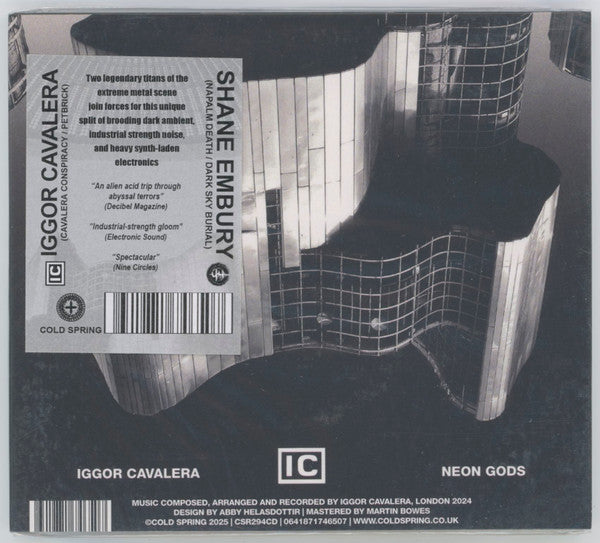 CAVALERA,IGGOR & SHANE EMBURY - NEON GODS/OWN YOUR DARKNESS