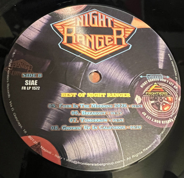 NIGHT RANGER - BEST OF (2LP)