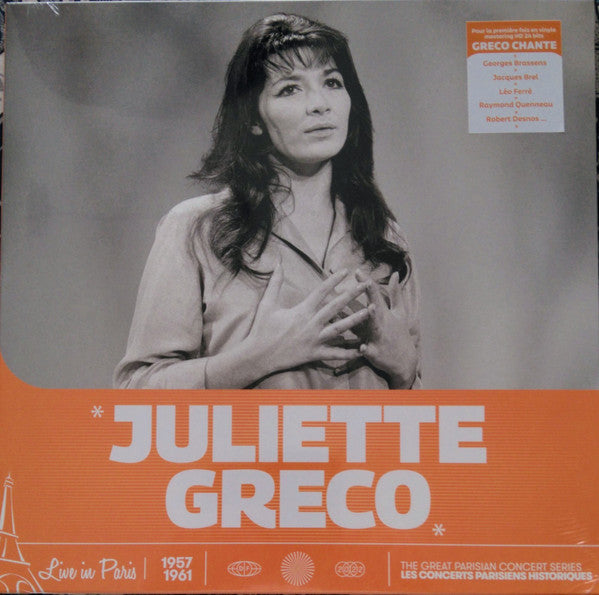 GRECO,JULIETTE - LIVE IN PARIS