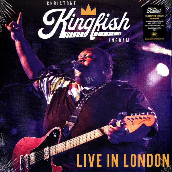 INGRAM,CHRISTONE KINGFISH - LIVE IN LONDON (2LP)
