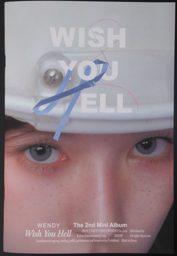 WENDY - WENDY THE 2ND MINI ALBUM WISH YOU HELL (PHOTO BOOK VER.)