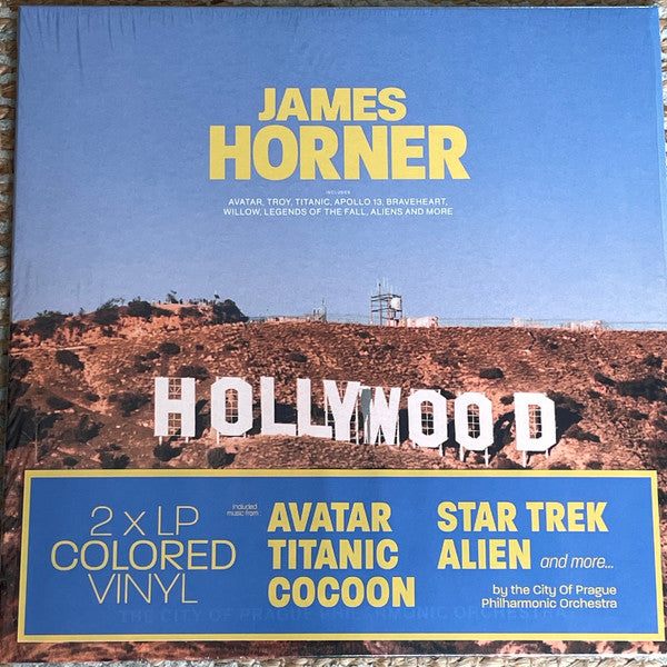 HORNER,JAMES - HOLLYWOOD STORY (YELLOW VINYL/2LP)
