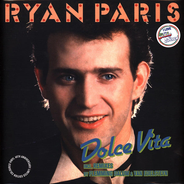 PARIS,RYAN - DOLCE VITA (COLOURED VINYL)