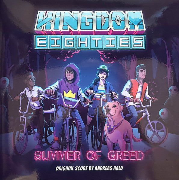 HALD,ANDREAS - KINGDOM EIGHTIES (2LP/TRANSLUCENT MAGENTA VINYL/180G)