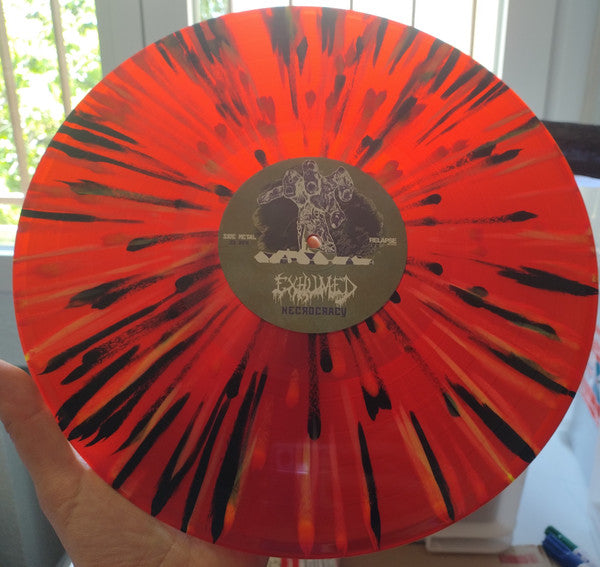 EXHUMED - NECROCRACY (BLOOD RED WITH SPLATTER VINYL)