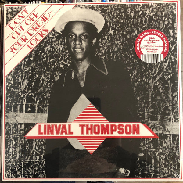 THOMPSON,LINVAL - DON'T CUT OFF YOUR DREADLOCKS (RED VINYL/REMASTERED/REISSUE)