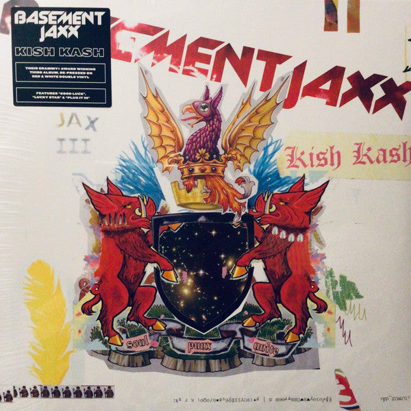 BASEMENT JAXX - KISH KASH (RED & WHITE VINYL/2LP)