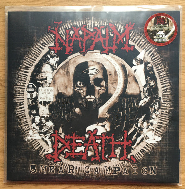 NAPALM DEATH - SMEAR CAMPAIGN (RUST RED VINYL)