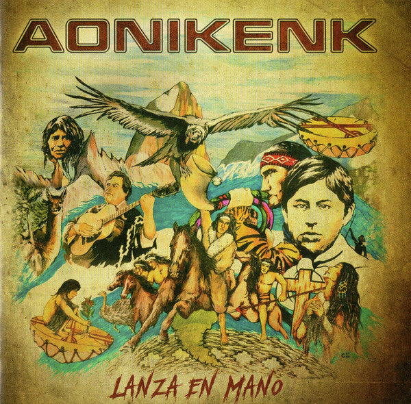 AONIKENK - LANZA EN MANO