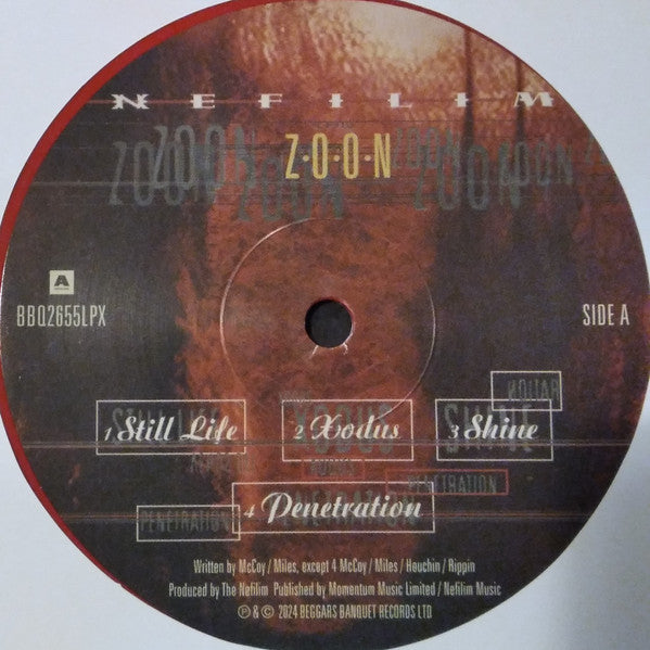 NEFILIM - ZOON (DELUXE/RED VINYL/2LP)