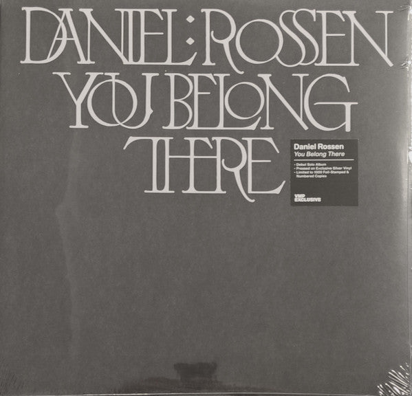 ROSSEN,DANIEL - YOU BELONG THERE