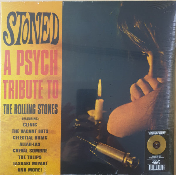 VARIOUS ARTISTS - STONED - A PSYCH TRIBUTE TO ROLLING STONES (GOLD VINYL)