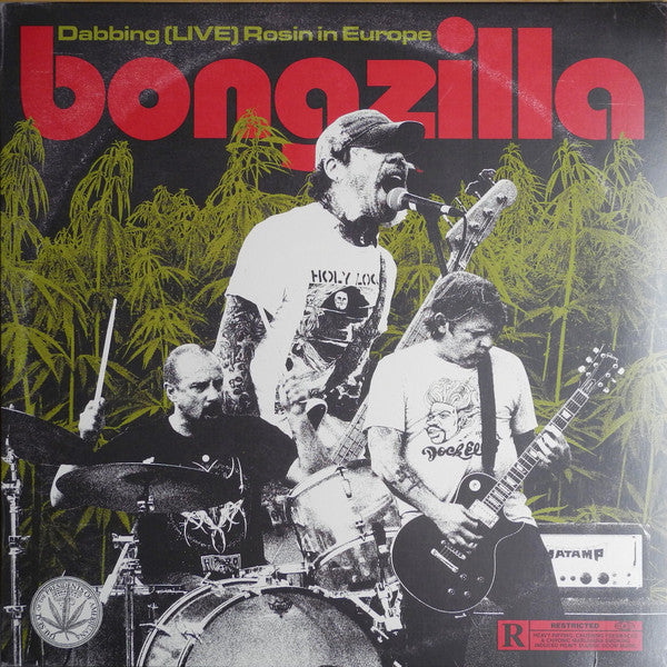 BONGZILLA - DABBING (LIVE) ROSIN IN EUROPE (RED VINYL)