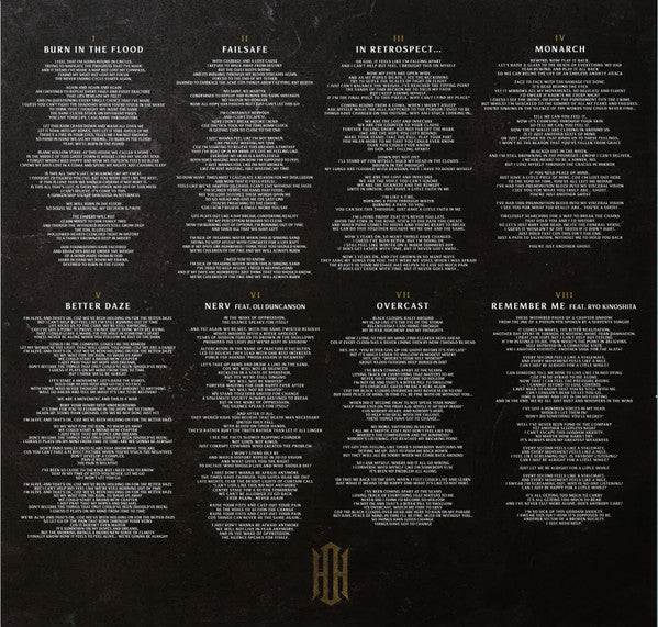 OUR, HOLLOW, OUR HOME - BURN IN THE FLOOD DELUXE (GOLD/BLACK INKSPOT VINYL/2LP)