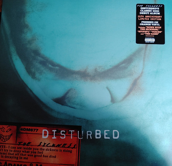 DISTURBED - SICKNESS (X) (25TH ANNIVERSARY/GREEN VINYL)