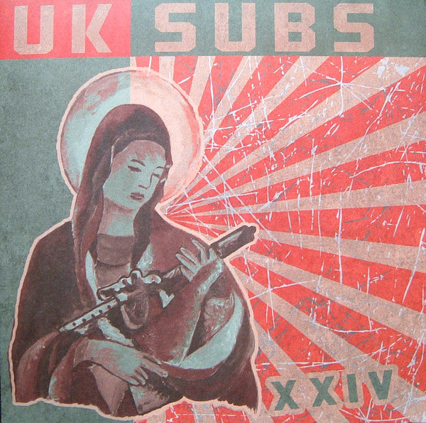 UK SUBS - XXIV (2-GREEN/CLEAR 10 INCH EDITION)
