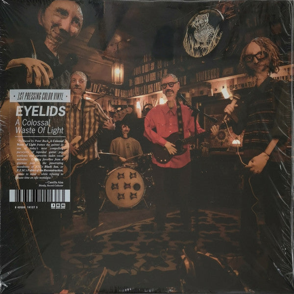 EYELIDS - COLOSSAL WASTE OF LIGHT (CLEAR WITH PURPLE SMOKE VINYL)