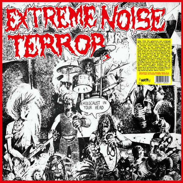 EXTREME NOISE TERROR - HOLOCAUST IN YOUR HEAD (LP/POSTER)