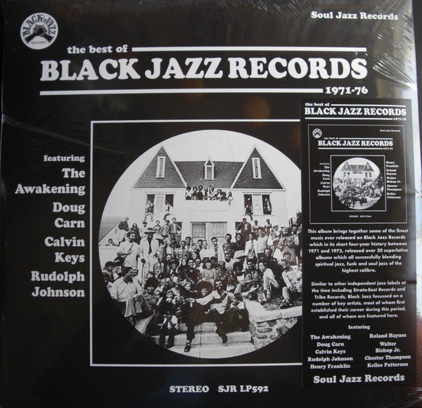 SOUL JAZZ RECORDS PRESENTS - SOUL JAZZ RECORDS PRESENTS BLACK JAZZ RECORDS - THE BEST OF BLACK JAZZ RECORDS (2LP)