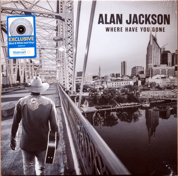 JACKSON,ALAN - WHERE HAVE YOU GONE (BLACK & WHITE SWIRL VINYL/2LP)