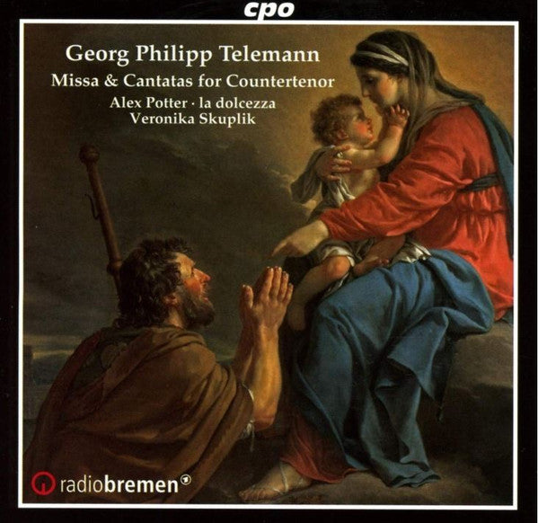 POTTER,ALEX;  LA DOLCEZZA - TELEMANN: MISSA & CANTATAS FOR COUNTERTENOR