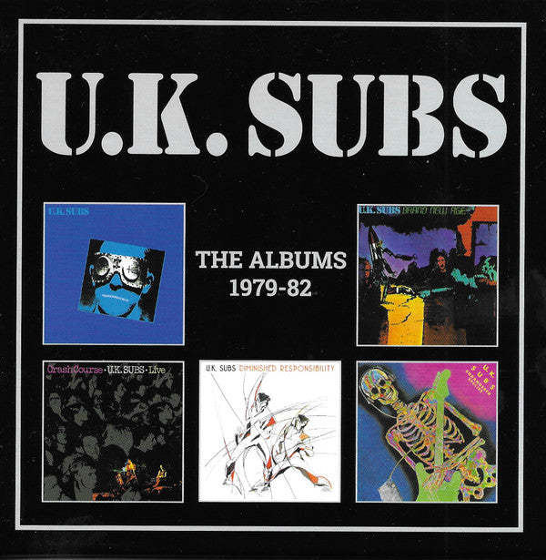 UK SUBS - ALBUMS 1979-82 (5CD CLAMSHELL BOX)