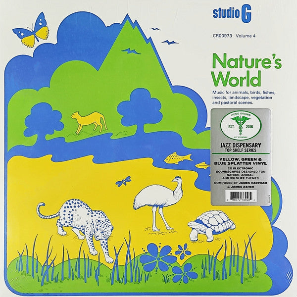 STUDIO G - NATURE'S WORLD (JAZZ DISPENSARY SERIES) (MULTICOLOR SPLATTER VINYL)