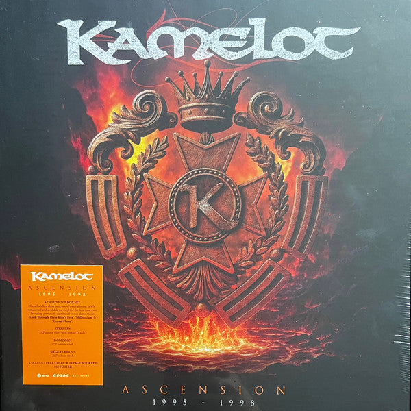 KAMELOT - ASCENSION (1995-1998) (DELUXE/MULTI-COLOR VINYL/5LP)