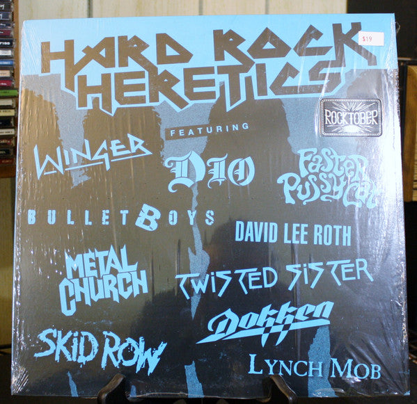 VARIOUS ARTISTS - HARD ROCK HERETICS (140G/COLOURED VINYL) (ROCKTOBER) (I)