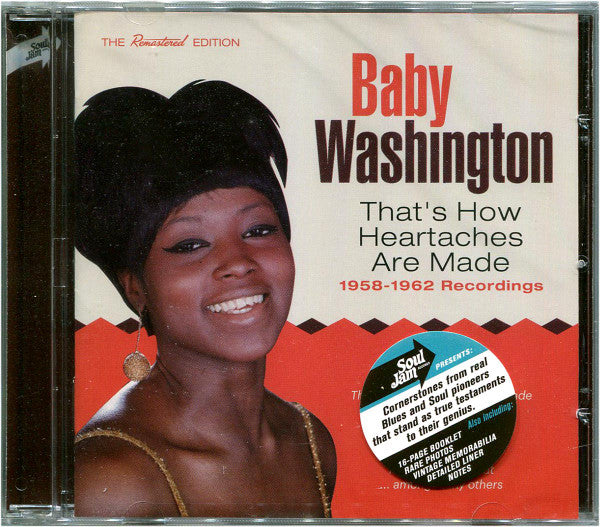 WASHINGTON,BABY - THAT'S HOW HEARTACHES ARE MADE: 1958-1962 RECORDINGS (24BIT REMASTER)