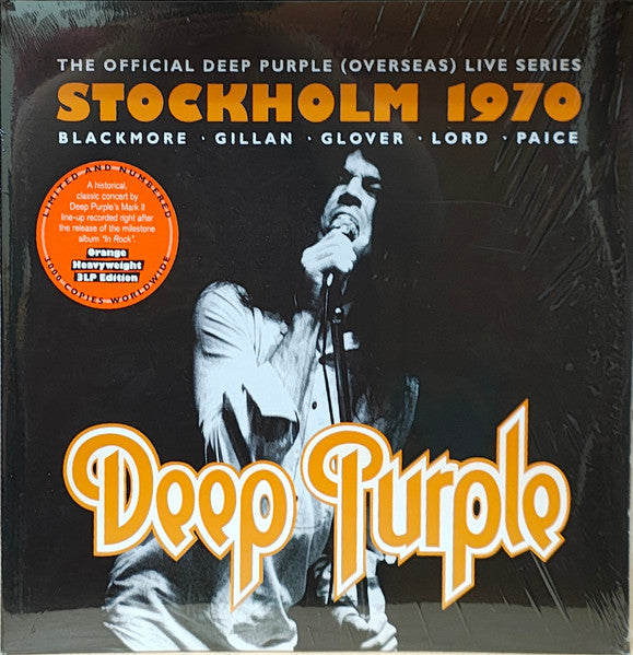 DEEP PURPLE - STOCKHOLM 1970 (ORANGE VINYL/3LP)