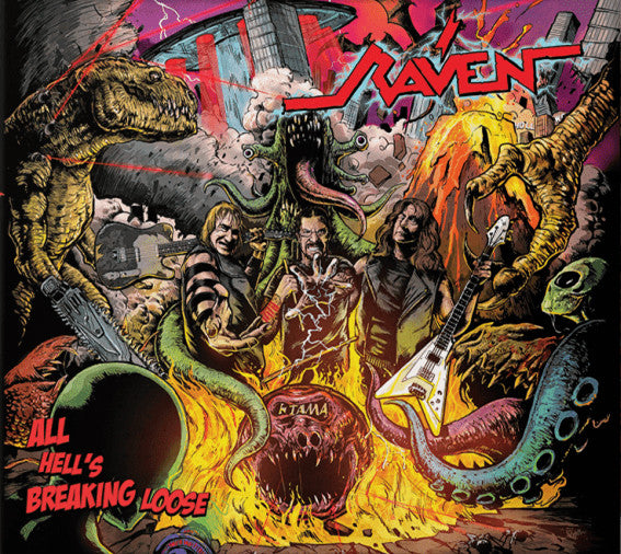 RAVEN - ALL HELL'S BREAKING LOOSE