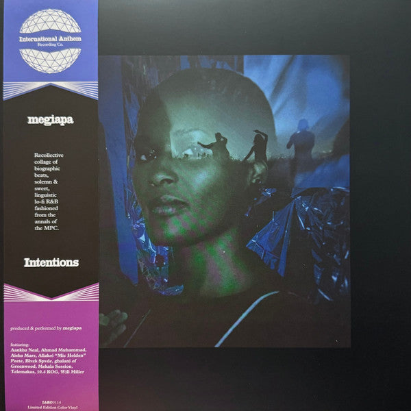 MEGIAPA - INTENTIONS (CRYSTAL CLEAR VINYL/140G)