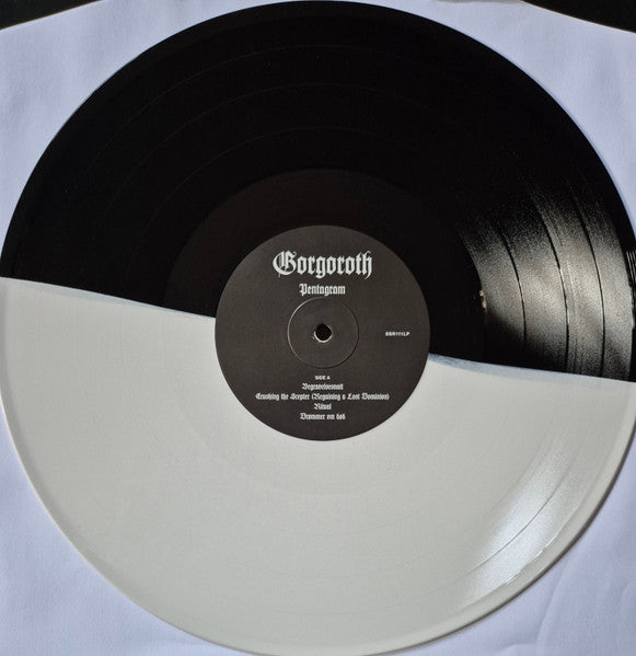 GORGOROTH - PENTAGRAM (HALF BLACK/HALF WHITE VINYL/LIMITED)