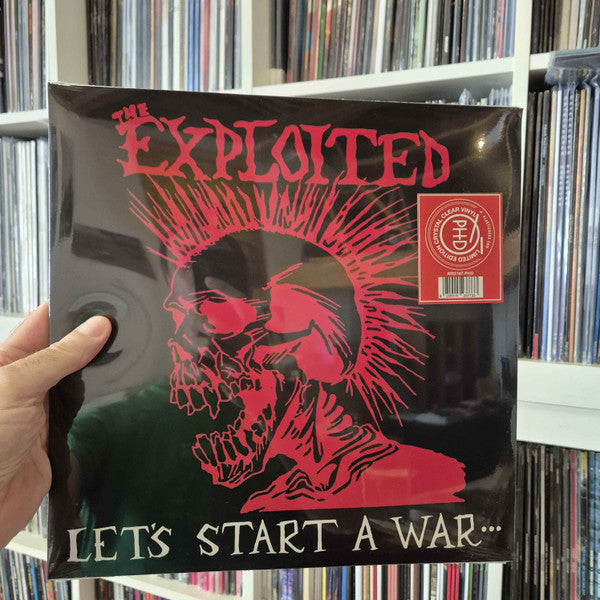 EXPLOITED - LET'S START A WAR... (CLEAR VINYL)